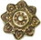D. Lawless Hardware 11/16" Victorian Style Knob Cast Brass