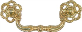 D. Lawless Hardware 3" Colonial Revival Bail Pull Cast Brass