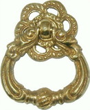 D. Lawless Hardware Colonial Revival Style Ring Pull Cast Brass