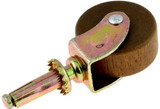 D. Lawless Hardware Solid Wooden Caster 1 1/2" (40 mm)