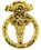 D. Lawless Hardware 1-1/4" Federal Style Ring Pull Solid Brass