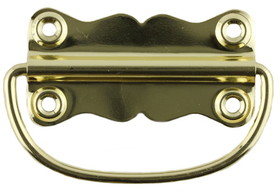 D. Lawless Hardware Polished Brass Chest Handle - 3 1/4" (1041)