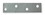 D. Lawless Hardware 4" X 3/4" X 2.0mm Zinc Plated Steel Mending Plate w/ Screws