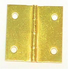 D. Lawless Hardware 20 PACK Small Brass Butt Hinge 15/16" X 1-1/16" C1062-2725BP-20