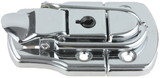 D. Lawless Hardware Chrome Plated Locking Draw Catch - 2 7/8