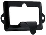 D. Lawless Hardware Black Cabinet Label Holder w/ Finger Pull - 2 1/2