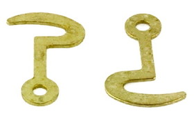 D. Lawless Hardware BAG OF 4 - Small Brass Hook Latch 1" Long  C1478-1626BP4P
