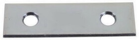 D. Lawless Hardware DL-C2023-2ZP-50 (50-Pack) Mending Plate - Steel - 2" X 5/8" X 2.0 mm Zinc Plated