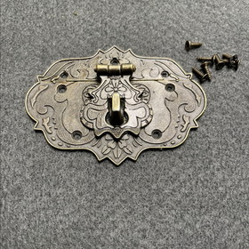 D. Lawless Hardware Catch Antique Brass w/ Screws