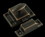 D. Lawless Hardware Matchbox 1-7/8" Twist Catch Antique Copper Bronze With Screws DL-C43001-OB