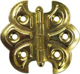 D. Lawless Hardware Brass Plated Steel Decorative Butterfly Hinge