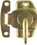 D. Lawless Hardware Brass Plated Steel Cam-Type Sash Lock