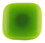 Design Studio 180 1-1/2" Handcrafted Glass Knob Light Green with Chrome