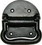 D. Lawless Hardware 3-5/16" Cast Iron Chest Handle with Black Finish