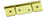 D. Lawless Hardware Flag Hinge 3-Leaf Bi-Fold & Shutter Brass Plated - 3 1/2"