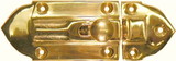 D. Lawless Hardware Polished Cast Brass Cabinet Latch