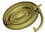 D. Lawless Hardware 2-1/2" Hepplewhite Style Oval Bail Pull Solid Brass