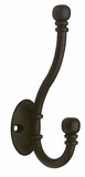 D. Lawless Hardware Ball End Two Prong Coat Hook 5 1/8