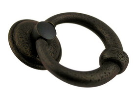 D. Lawless Hardware 2" Ring Pull Dark Antique Bronze