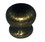 D. Lawless Hardware 15/32" Jewelry Box Knob Brushed Antique Brass