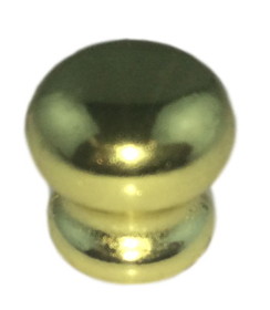 D. Lawless Hardware 15/32" Tiny Brass Knob For Small Drawers and Doors