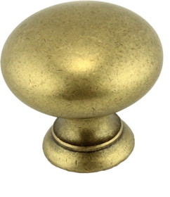 D. Lawless Hardware 1-1/4" Country Store Knob Antique English
