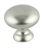 D. Lawless Hardware Classic Matte Chrome Country Store Knob 1 1/4