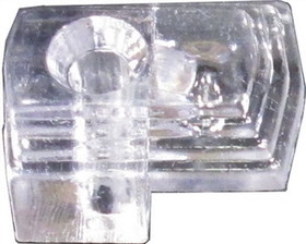 D. Lawless Hardware Clear Plastic Mirror Clip
