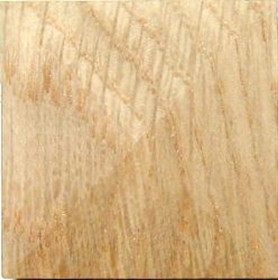 D. Lawless Hardware 1-1/4" Mission Style Square Oak Wood Knob