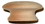 D. Lawless Hardware 1-3/4" Oak Wood Knob