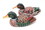 Disney Pair Hand Carved Duck Painted with Glass Eyes - 7-1/4" (M-ARTS01, M-ARTS02)