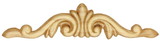 D. Lawless Hardware Birch Wood Applique - Embossed Ornament 5-1/2