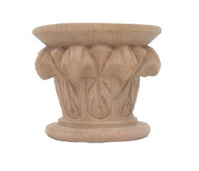 D. Lawless Hardware Wood Carving Corbel Top 3-1/4" wide x 2-3/4" tall x 2-1/4" deep