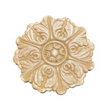 D. Lawless Hardware Maple Wood Applique - Large Medallion Accent 4-3/8