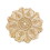 D. Lawless Hardware Maple Wood Applique - Large Medallion Accent 4-3/8"