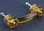 D. Lawless Hardware 3" Antique Glass Pull Rootbeer Amber