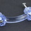 D. Lawless Hardware 3" Antique Glass Pull Ice Blue