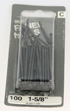 Hillman Black Panel Nails - 1-5/8