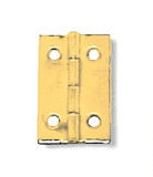 D. Lawless Hardware Butt Hinge - Light Duty - Brass Plated - 1 1/16