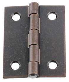 D. Lawless Hardware Butt Hinge - Antique Copper - 2" x 1 1/2"  H11-H537D-200AC1