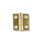 D. Lawless Hardware Cabinet Hinge - Butt Hinge - Brass Plated - 1
