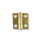 D. Lawless Hardware Cabinet Hinge - Butt Hinge - Brass Plated - 1" Square