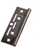 D. Lawless Hardware Non-Mortise Hinge - 5 Hole - Antique Copper - 2-1/2