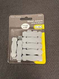 D. Lawless Hardware 1-11/16" x 1/2" Wood Joiners 16-pcs
