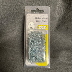 Hillman Case Lot (60) 3/4" #17 Galvanized Wire Nails
