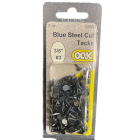 Hillman Case Lot (60) 3/8" Blue Steel Cut Tacks