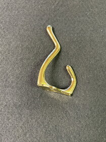 Hillman 3" Coat and Hat Hook Brass Plated (08844)