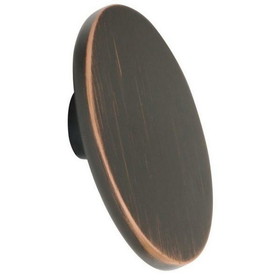Hickory Hardware 1-5/8" Luna Vertical Knob Bronze with Copper Highlights