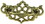 D. Lawless Hardware 2-1/2" Queen Anne Chippendale Bail Pull Satin Brass