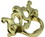 D. Lawless Hardware 2-1/2" Stationary Bail Pull Polished Brass